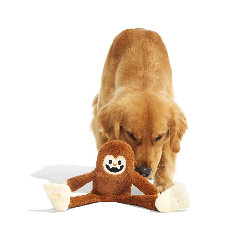 BARK Hairy Henderson & Sasquatch Josh Bigfoot Thrashing Dog Toys