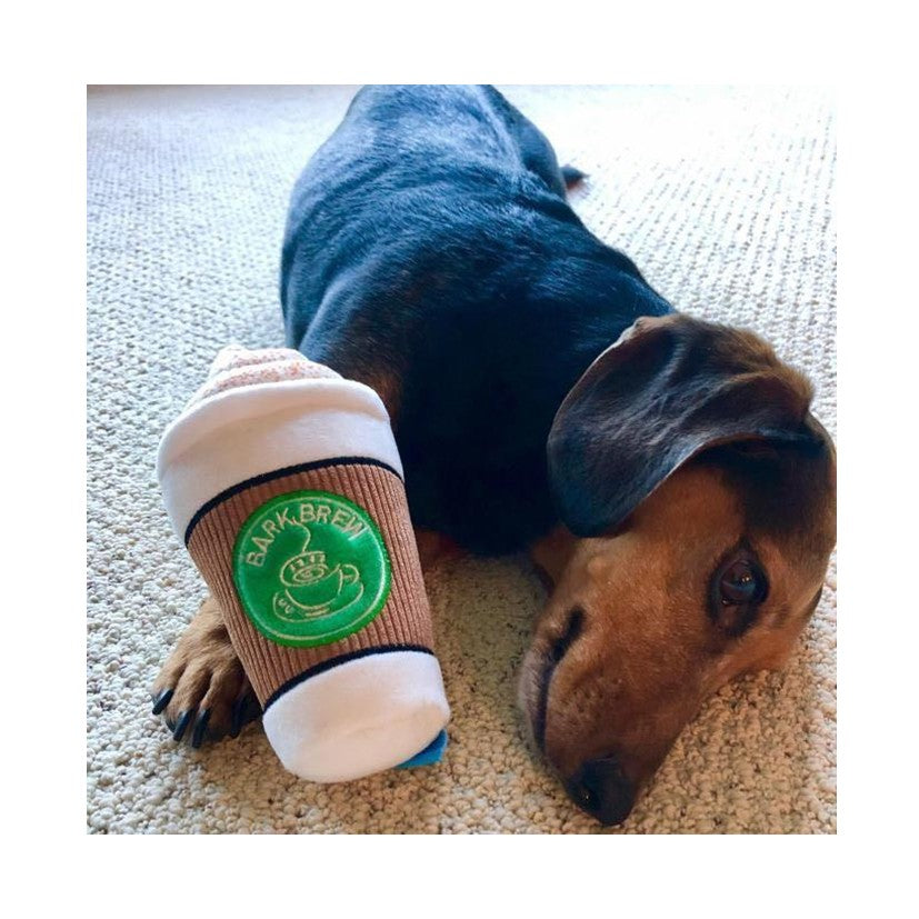 BARK Beau The Boar, Cup Of Bark Roast, Green Thumb Bun & Lil' Hennifer Soft Dog Toys