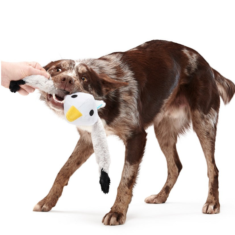BARK Adelaide Emu, Lickin' Links, Sully the Gully & Walken Wombat Plush Dog Toys