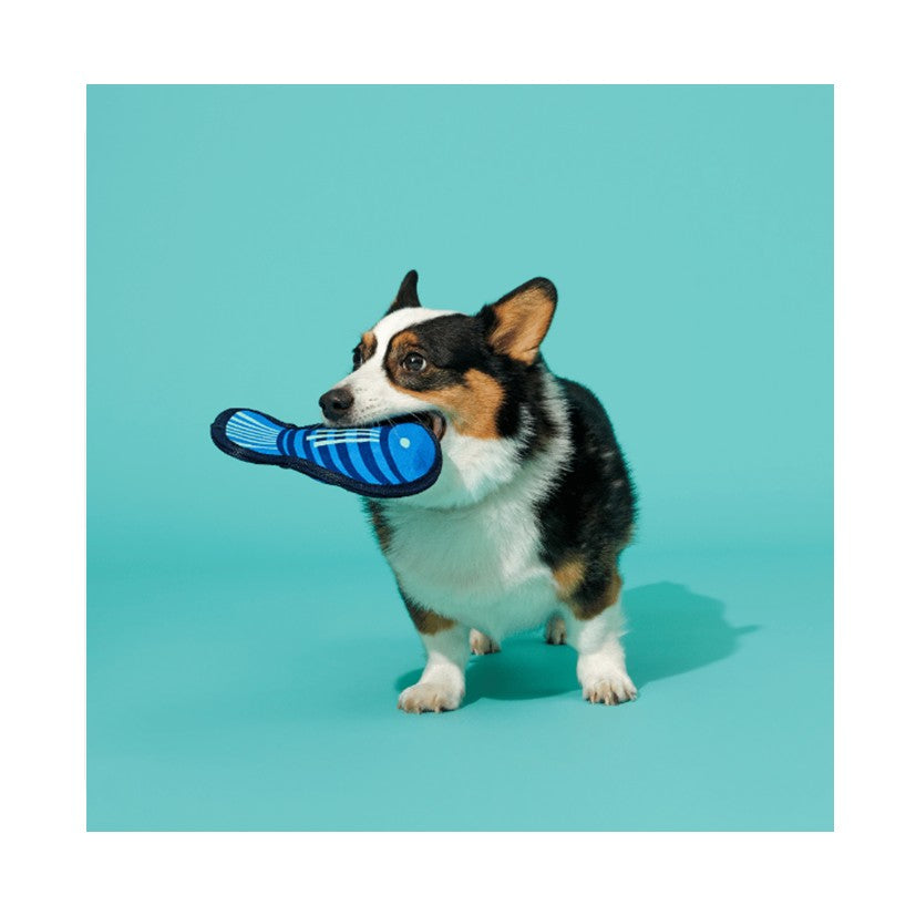 BARK Rad Herring - Super Chewer - 2 in 1 Dog Toy