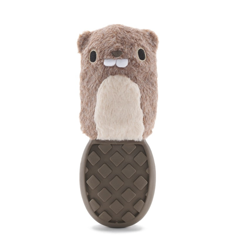 BARK P.B. Beaver - Super Chewer - 2 in 1 Dog Toy