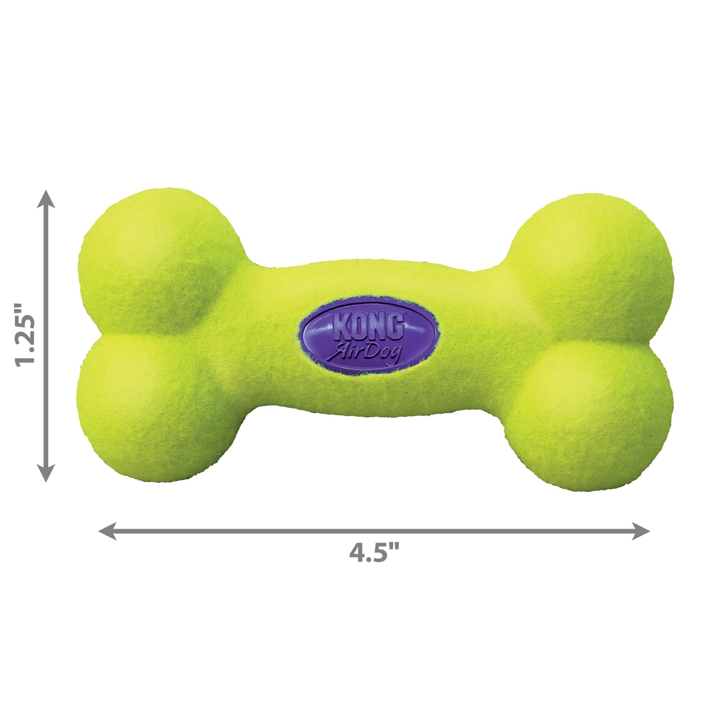 KONG Airdog Squeakair Bone, Donut, Dumbbell, Fetch Stick & Football