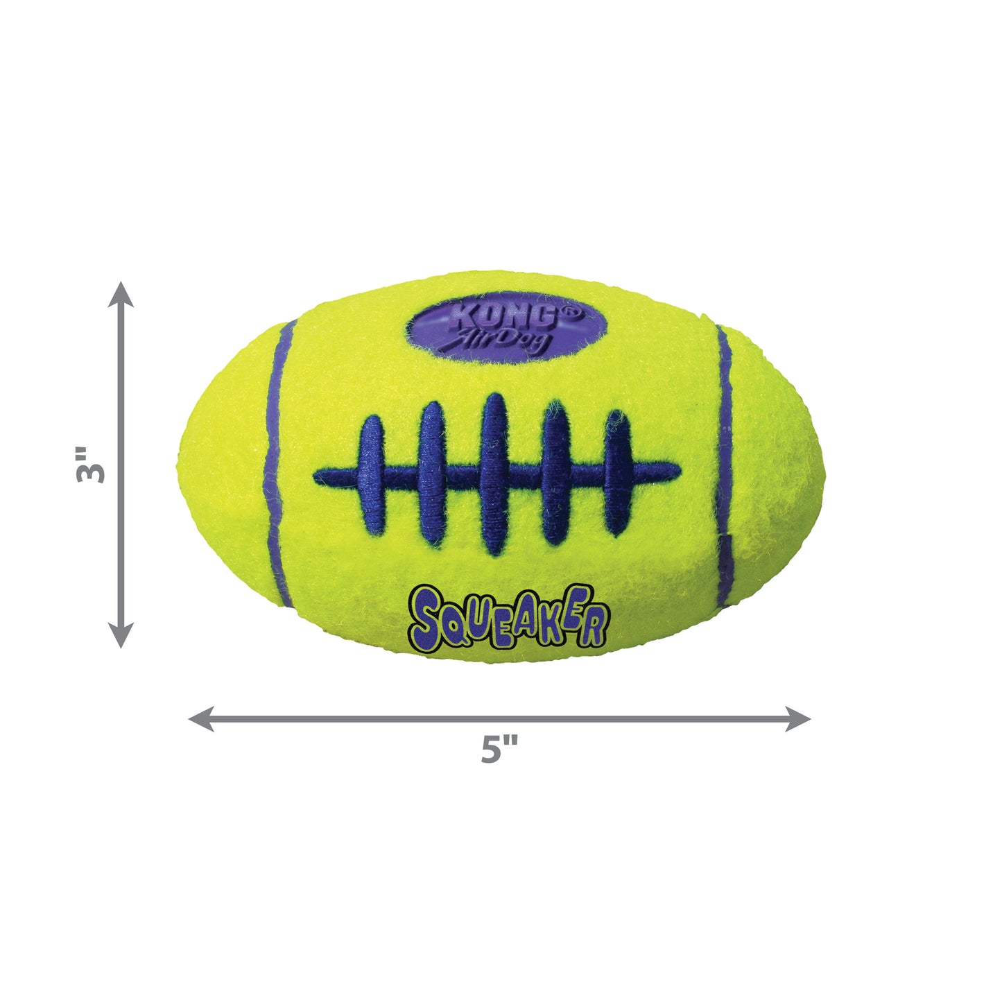 KONG Airdog Squeakair Bone, Donut, Dumbbell, Fetch Stick & Football