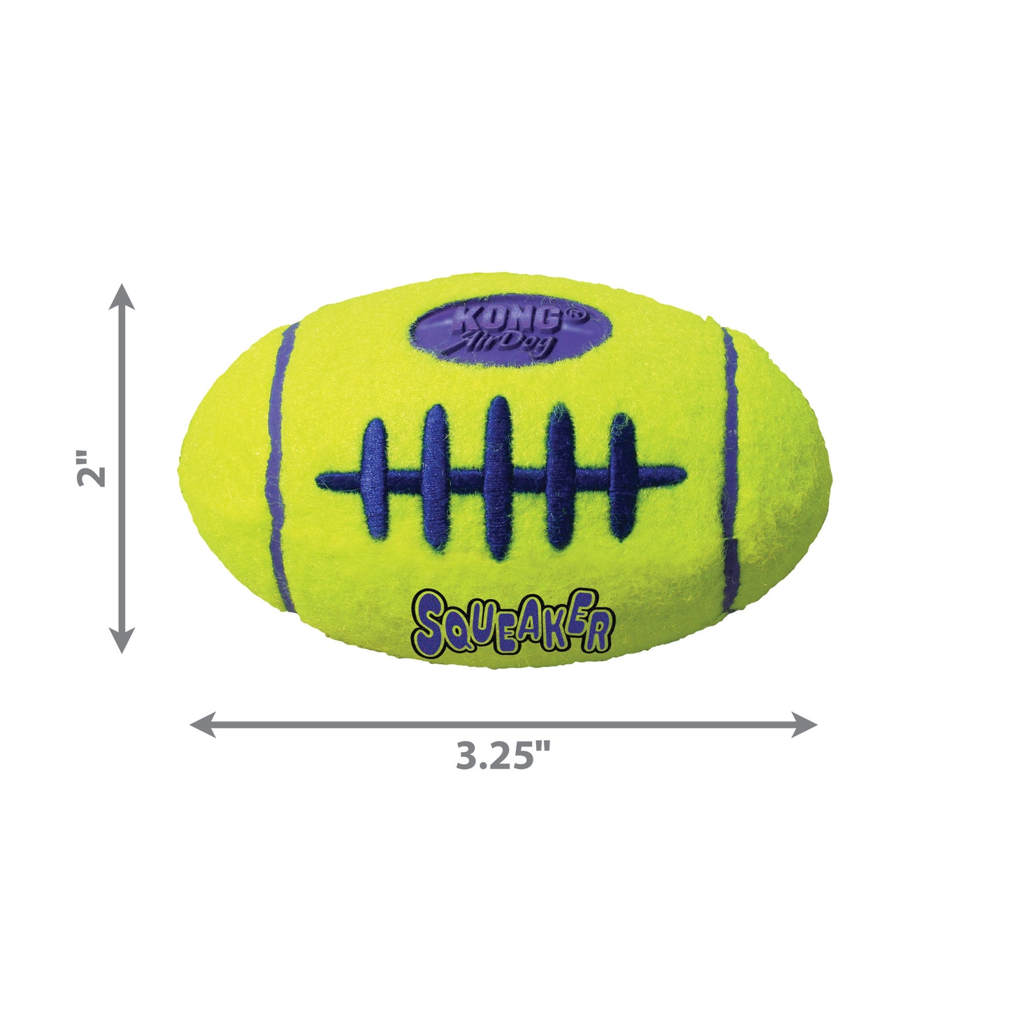 KONG Airdog Squeakair Bone, Donut, Dumbbell, Fetch Stick & Football