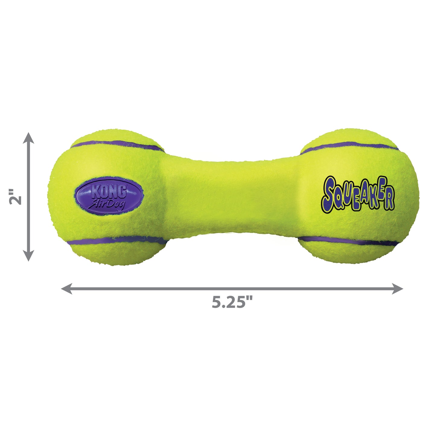 KONG Airdog Squeakair Bone, Donut, Dumbbell, Fetch Stick & Football
