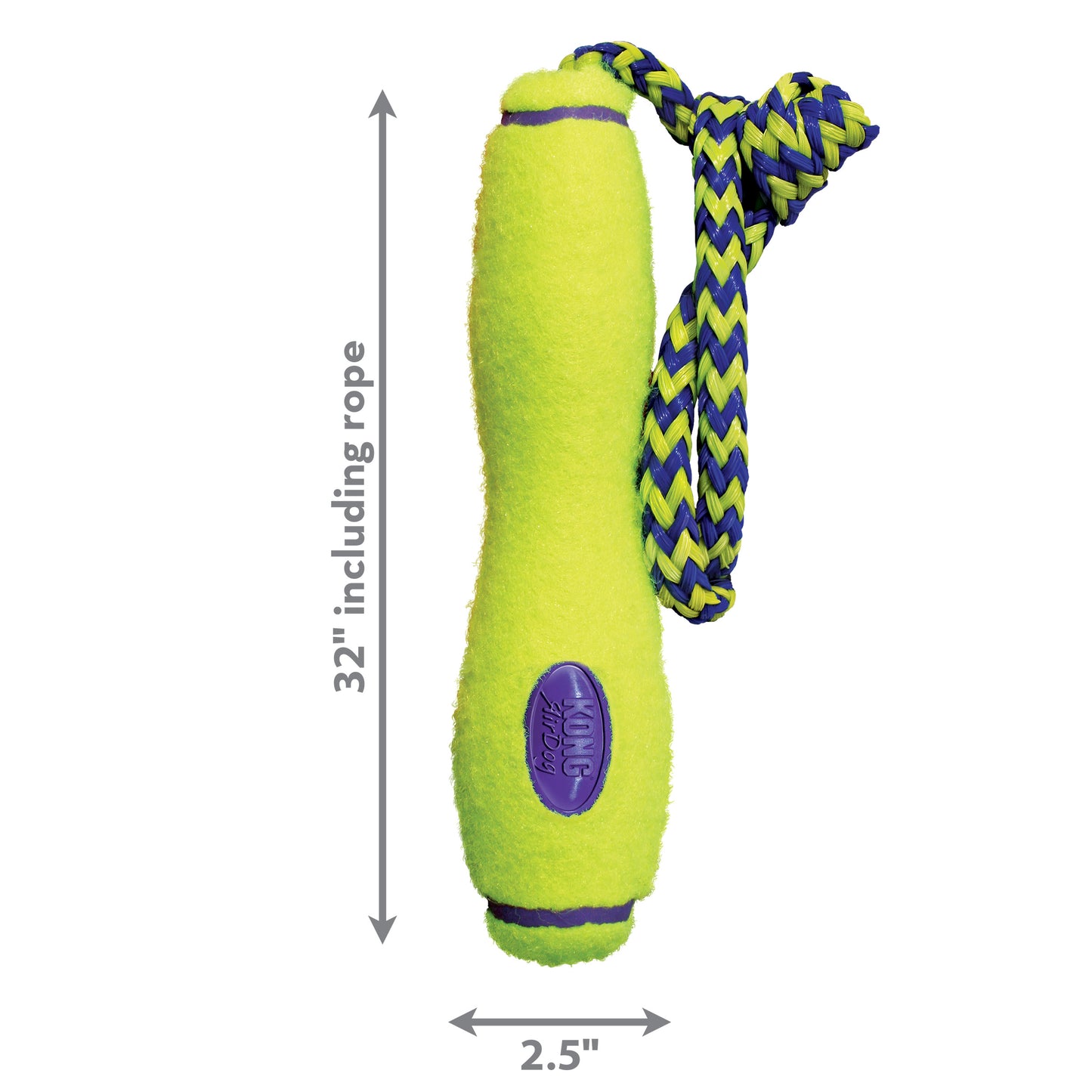 KONG Airdog Squeakair Bone, Donut, Dumbbell, Fetch Stick & Football
