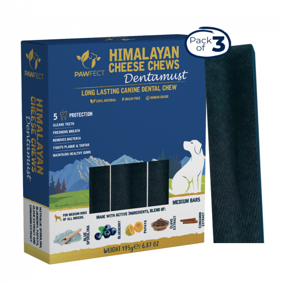 Pawfect Himalayan Cheese Dental Chews Yaks, Puff Bites & Peanut Butter