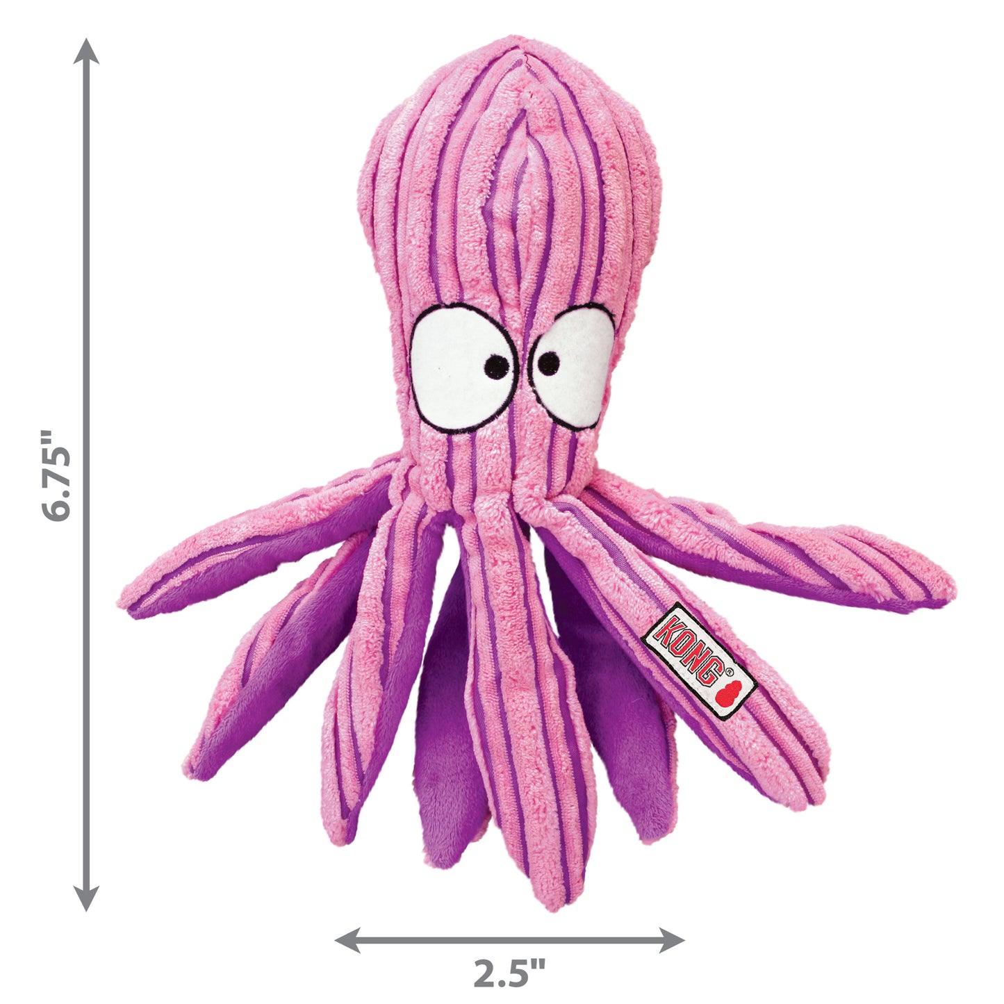 KONG CuteSeas Octopus Plush Dog Toy - 2 Sizes