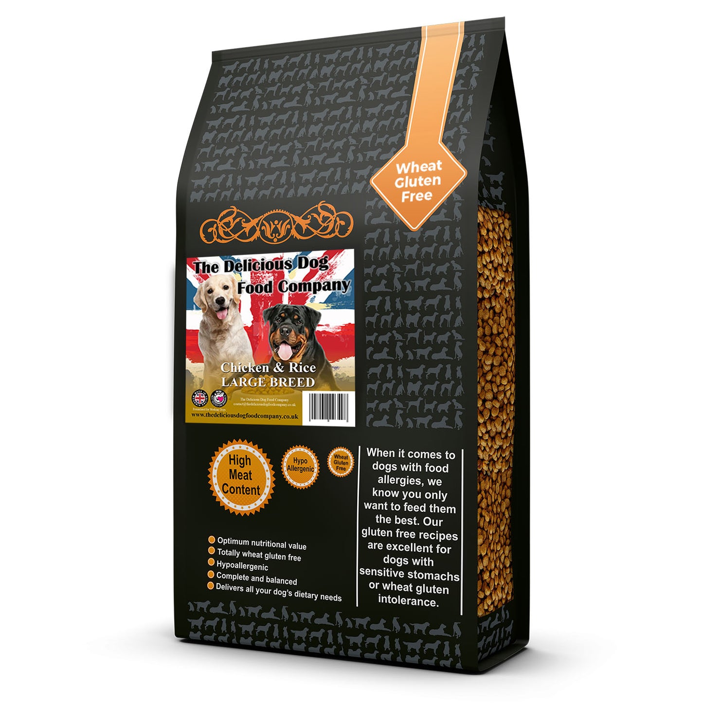 The Delicious Dog Food Company Chicken & Rice