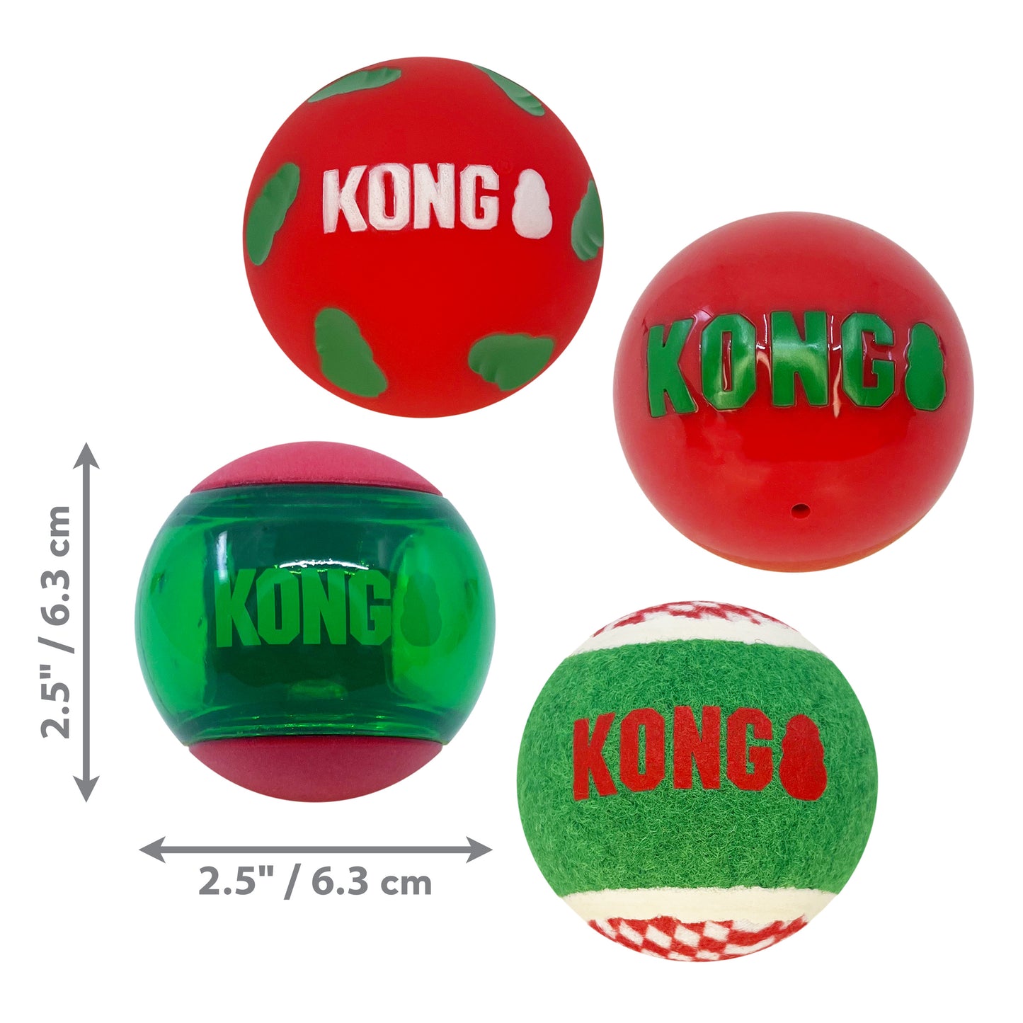 KONG Holiday Christmas Dog Toy Range - Limited Stock