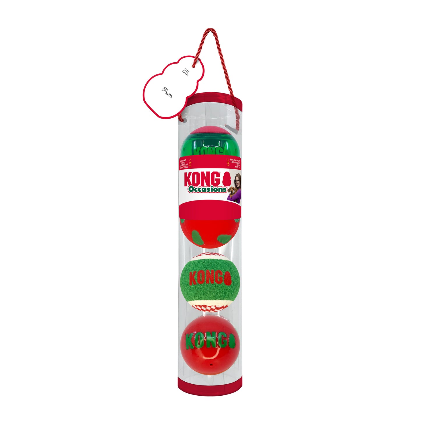 KONG Holiday Christmas Dog Toy Range - Limited Stock