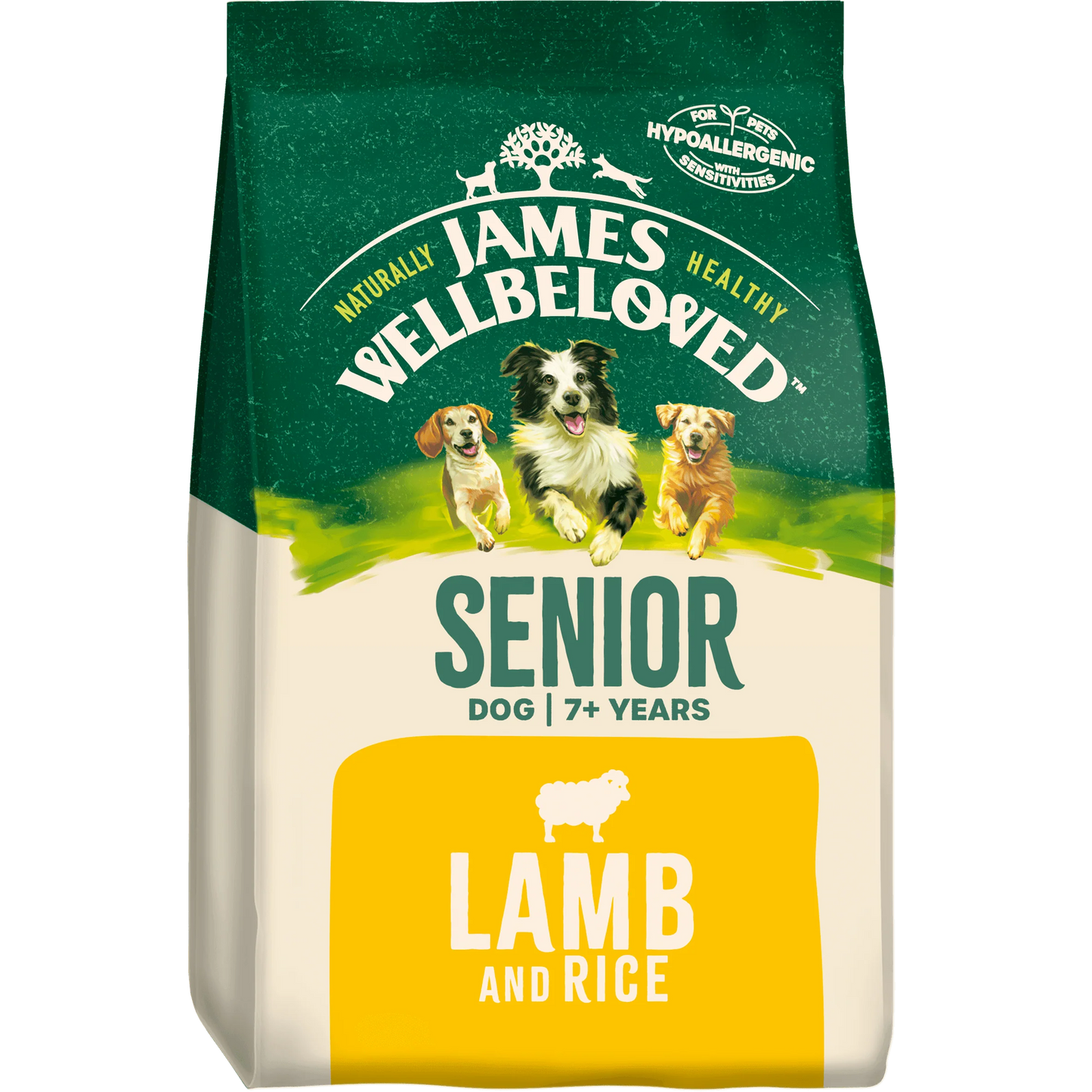 James Wellbeloved Senior Lamb & Rice 15kg