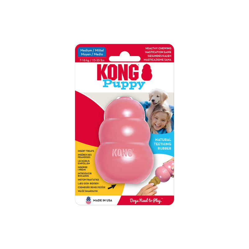 KONG Puppy - 4 Sizes, 2 Colours