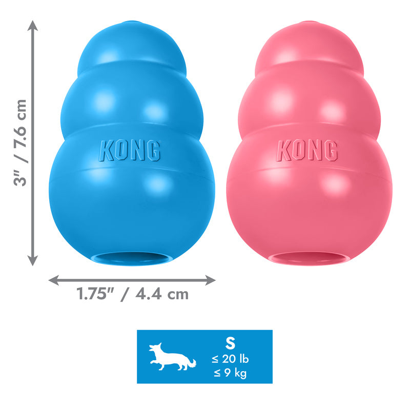 KONG Puppy - 4 Sizes, 2 Colours