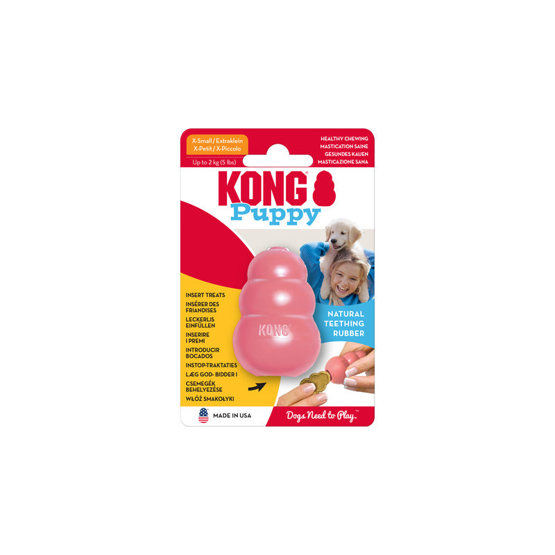 KONG Puppy - 4 Sizes, 2 Colours