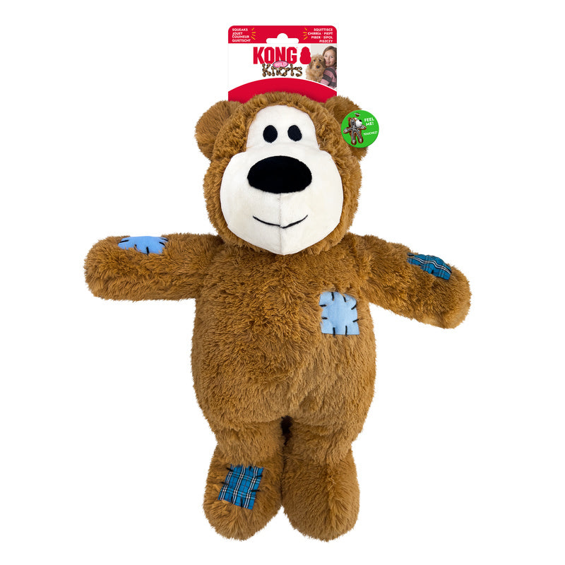 KONG Wild Knots Bear - 4 Sizes, 3 Colours
