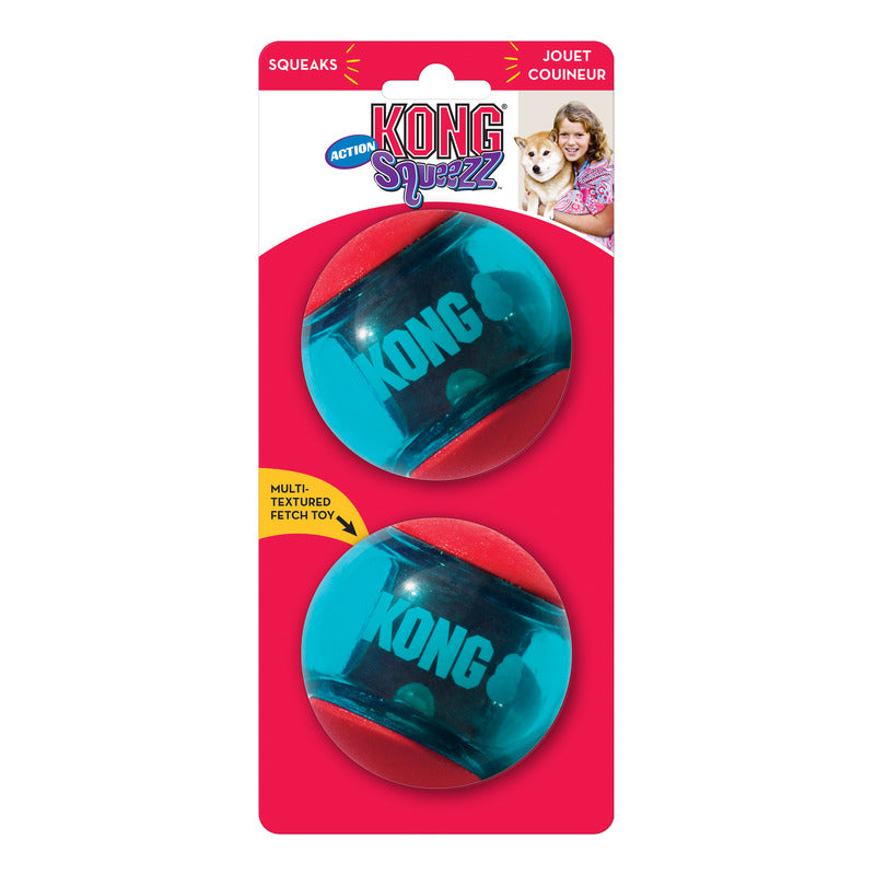 KONG Squeezz Action Ball - 3 Sizes