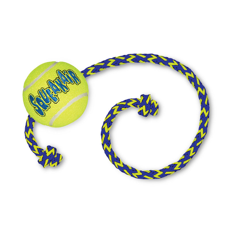 KONG Squeakair Balls, 4 Sizes plus Squeakair Ball with Rope