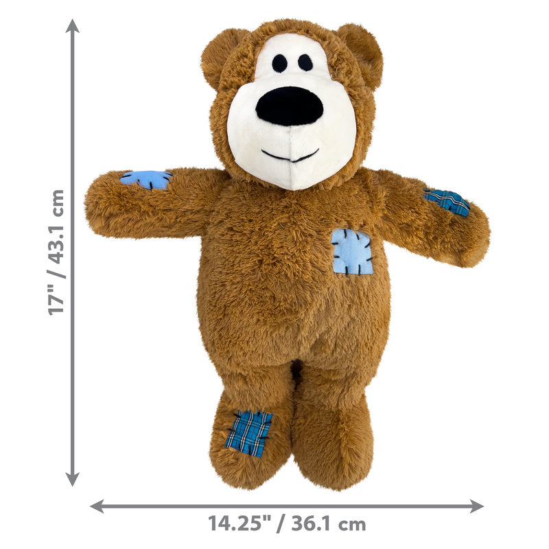 KONG Wild Knots Bear - 4 Sizes, 3 Colours