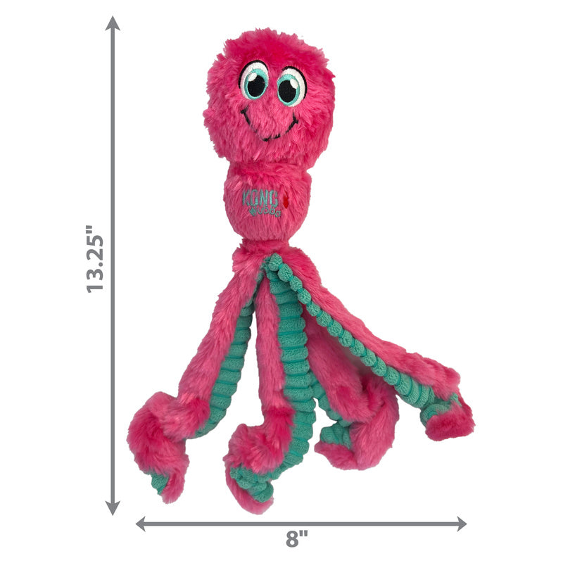 KONG Wubba Octopus - 2 Sizes, 3 Colours