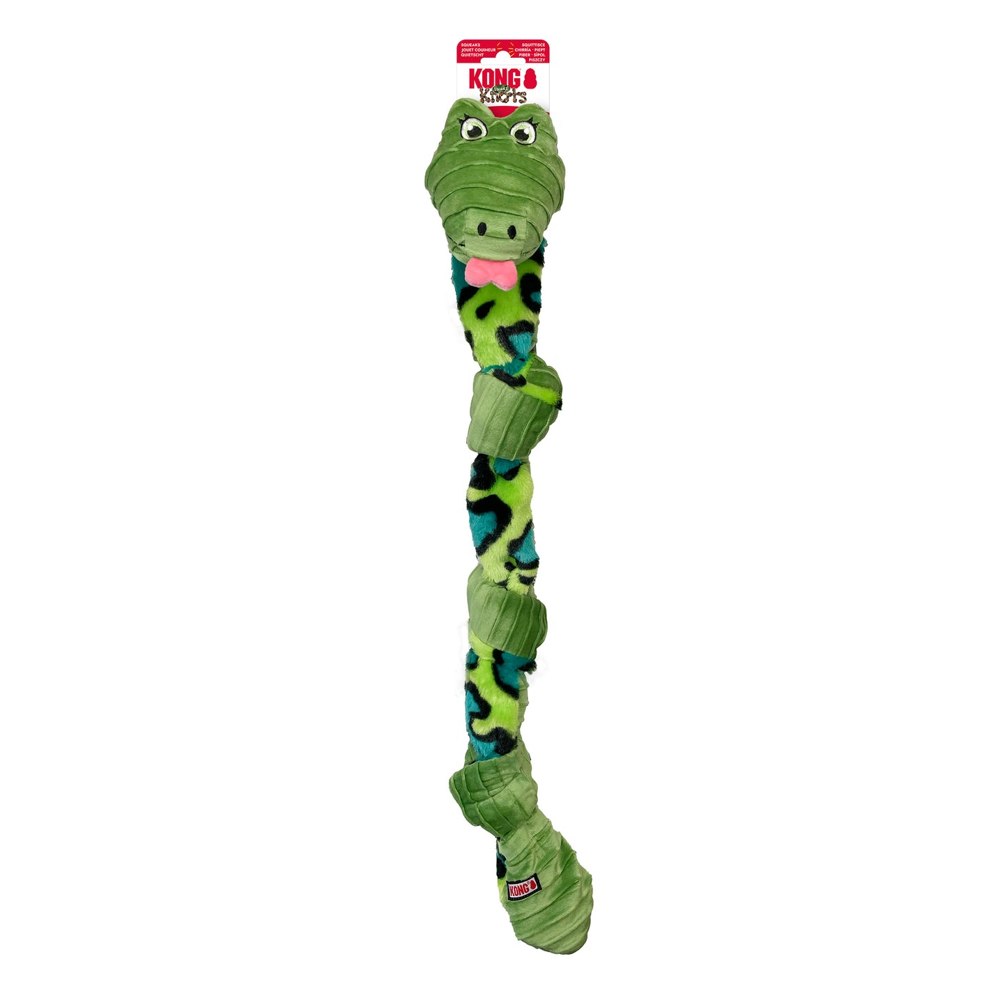 KONG Knots Snake Assorted Md/Lg Dog Toy