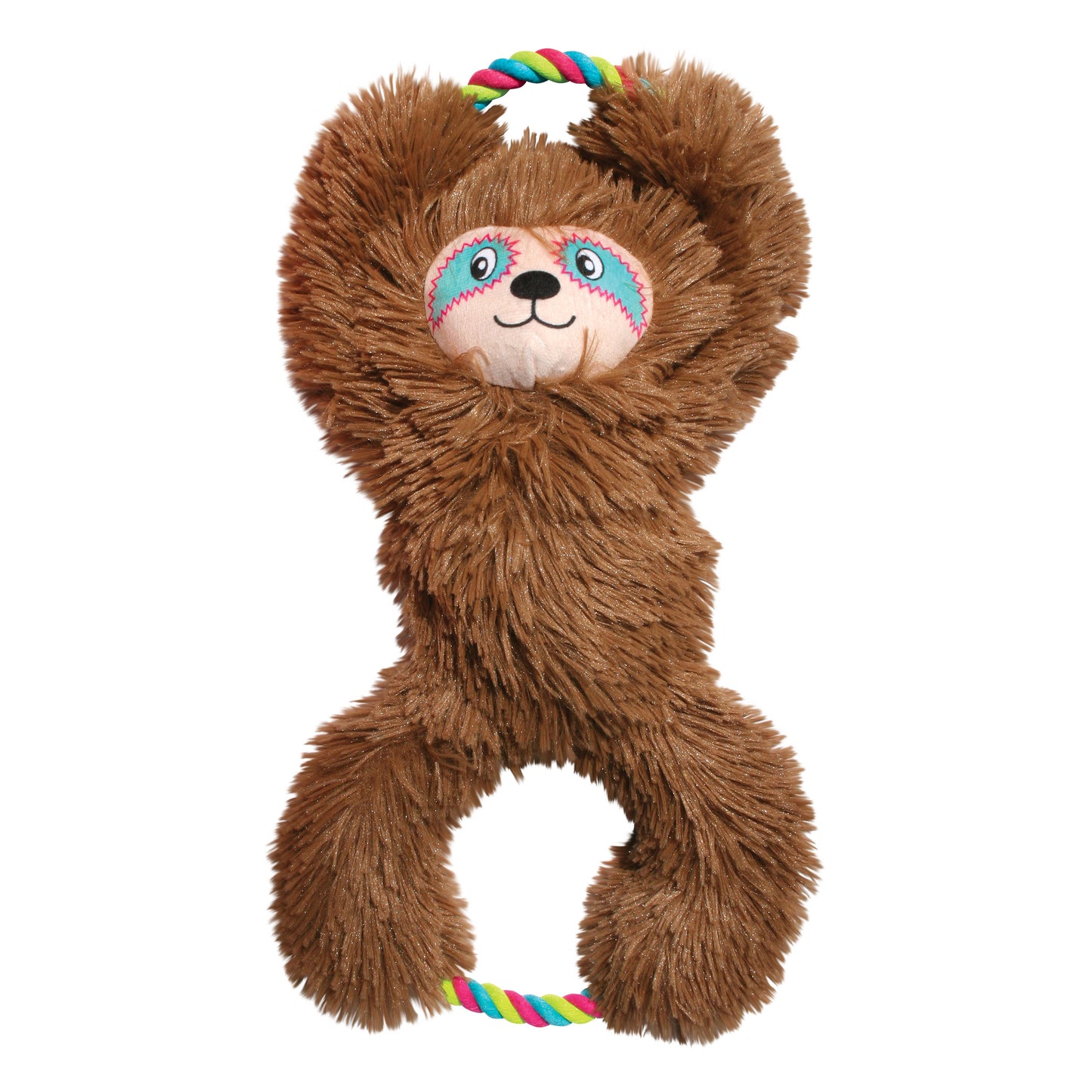 KONG Tuggz Monkey & Sloth Plush & Rope Dog Toys