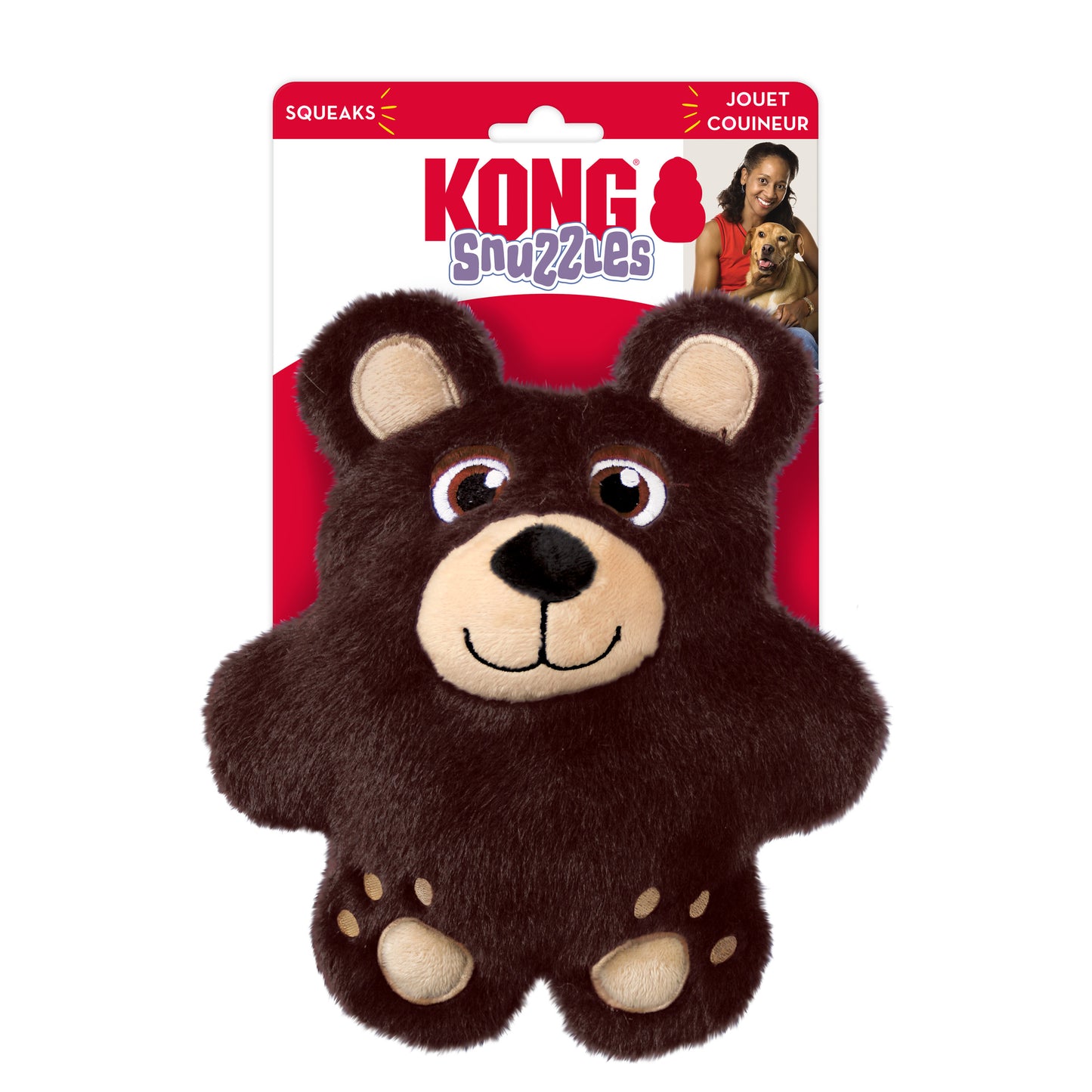 KONG Snuzzles - 6 Characters, 3 Sizes