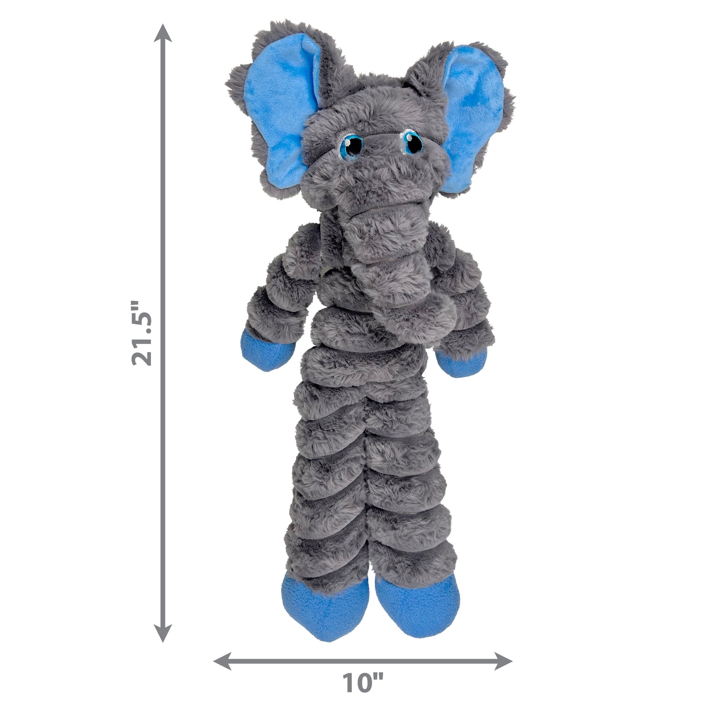 KONG Shakers Crumples - 3 Designs Soft Plush Floppy Dog Toys
