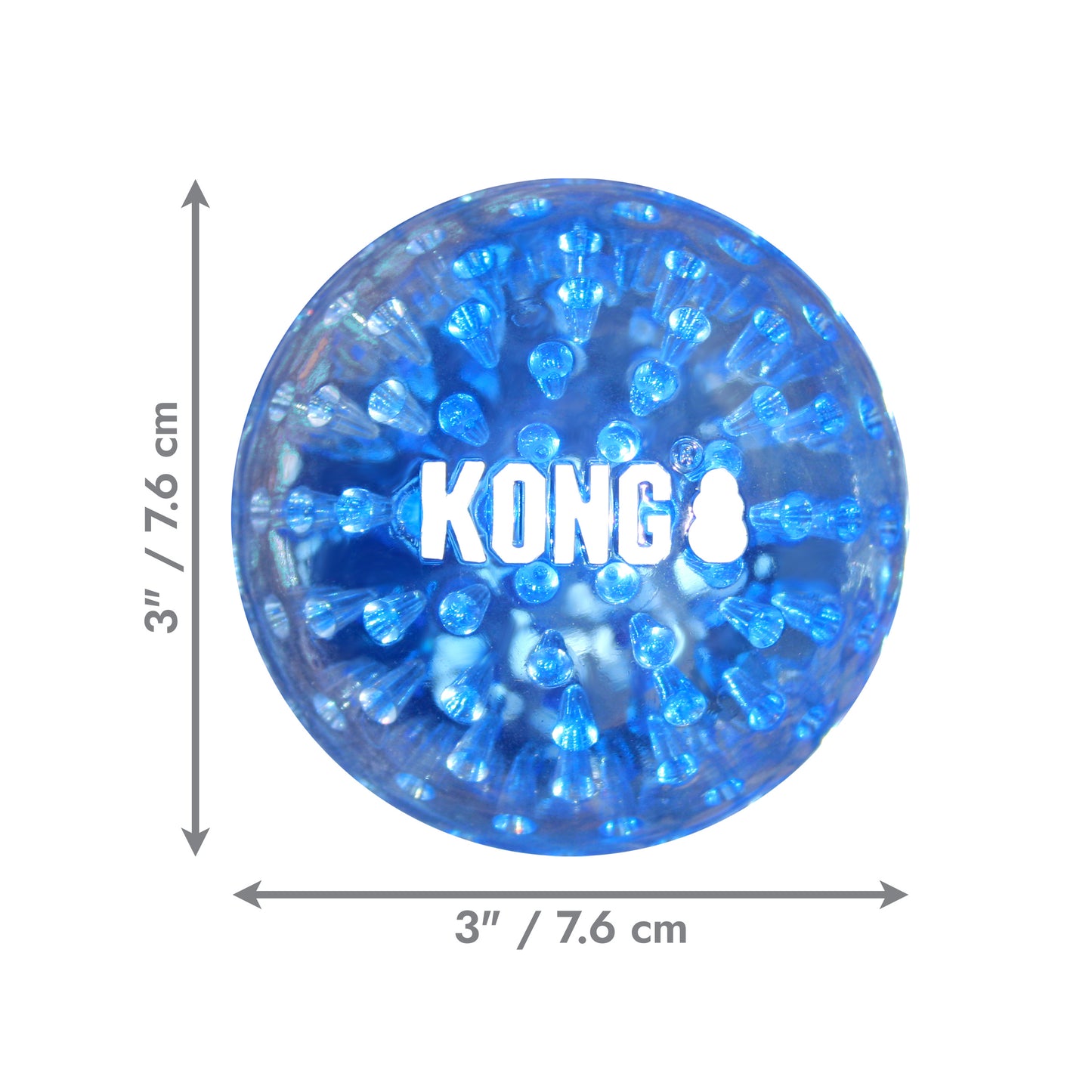 KONG Squeezz Action Balls & KONG Squeezz Geodz Balls