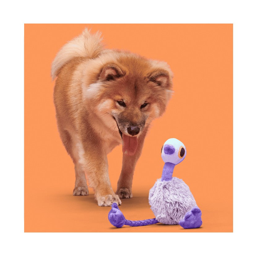 BARK Adelaide Emu, Lickin' Links, Sully the Gully & Walken Wombat Plush Dog Toys