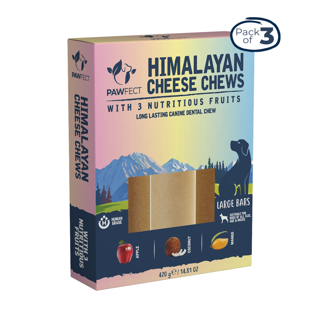 Pawfect Himalayan Cheese Dental Chews Yaks, Puff Bites & Peanut Butter