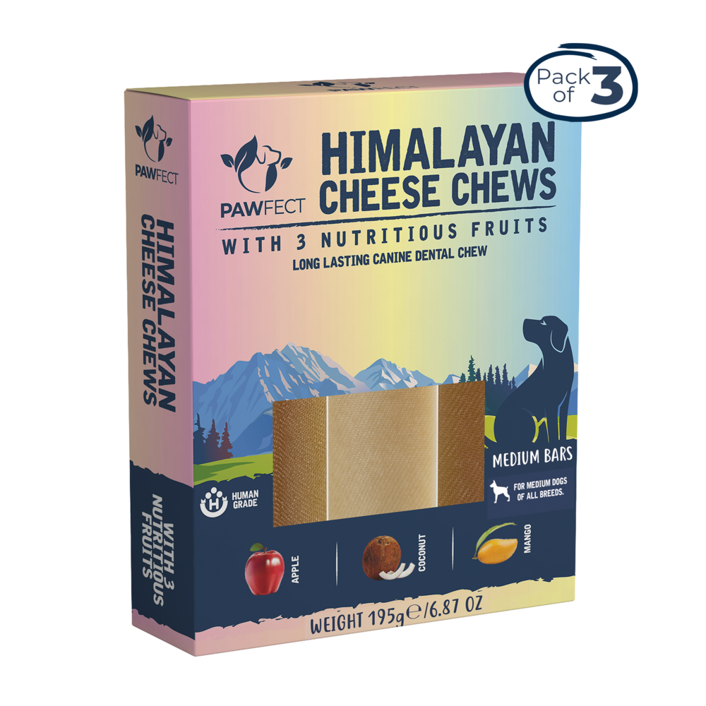 Pawfect Himalayan Cheese Dental Chews Yaks, Puff Bites & Peanut Butter