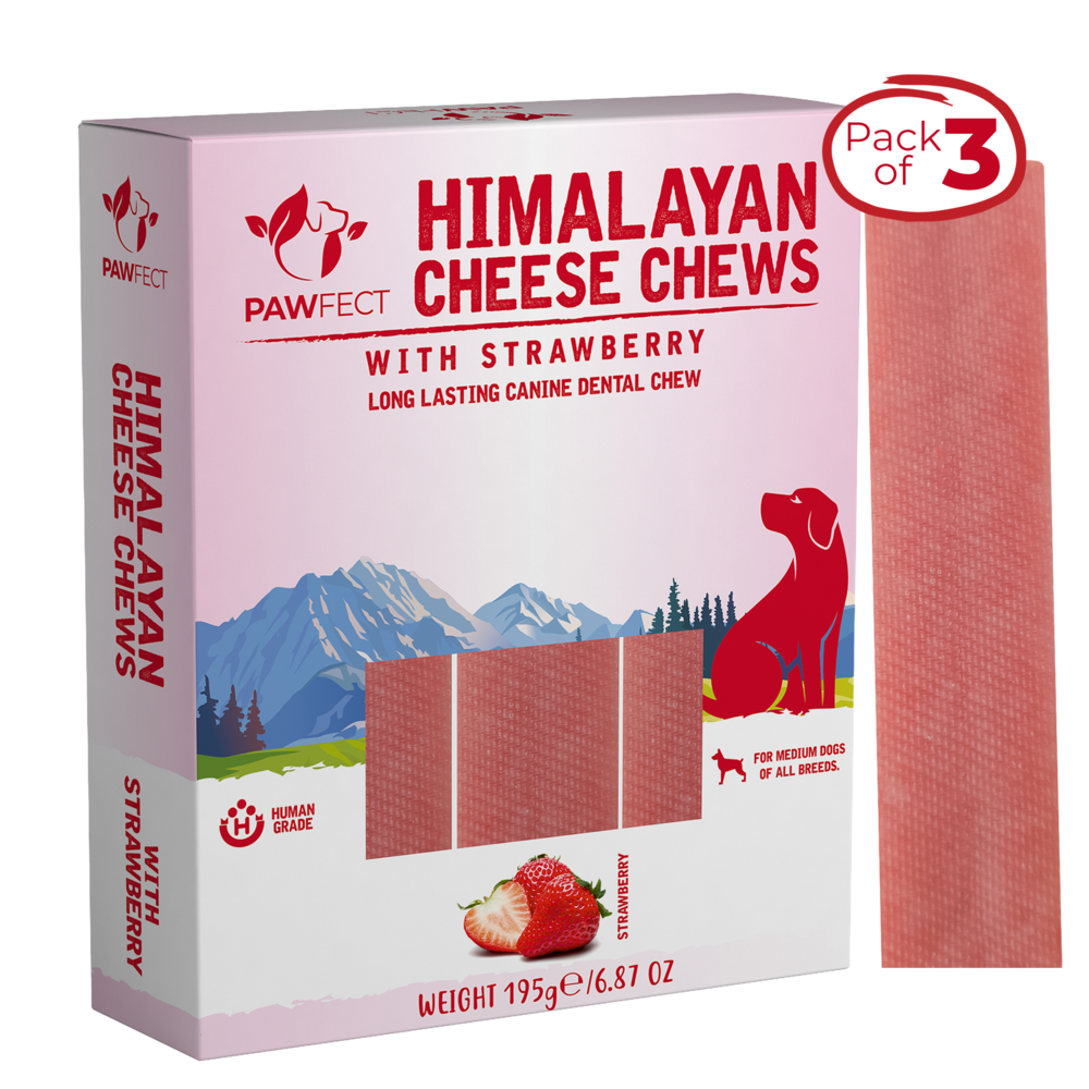 Pawfect Himalayan Cheese Dental Chews Yaks, Puff Bites & Peanut Butter
