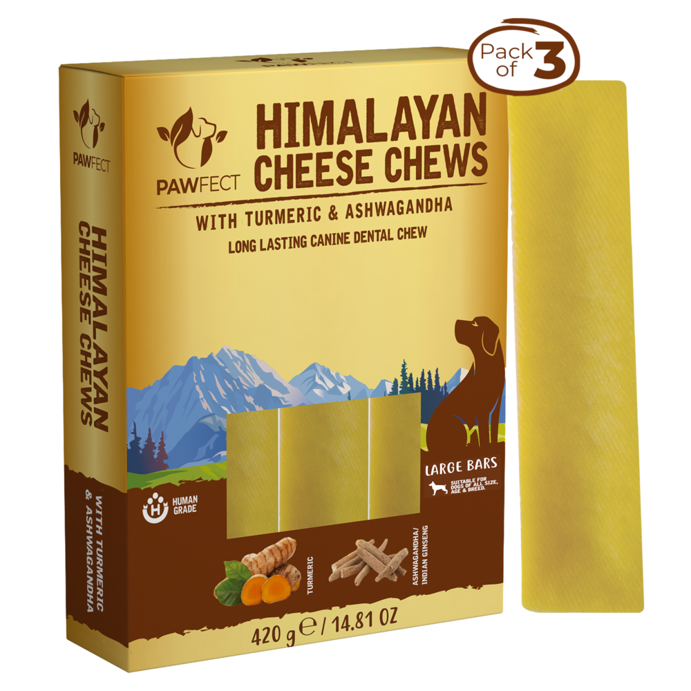 Pawfect Himalayan Cheese Dental Chews Yaks, Puff Bites & Peanut Butter
