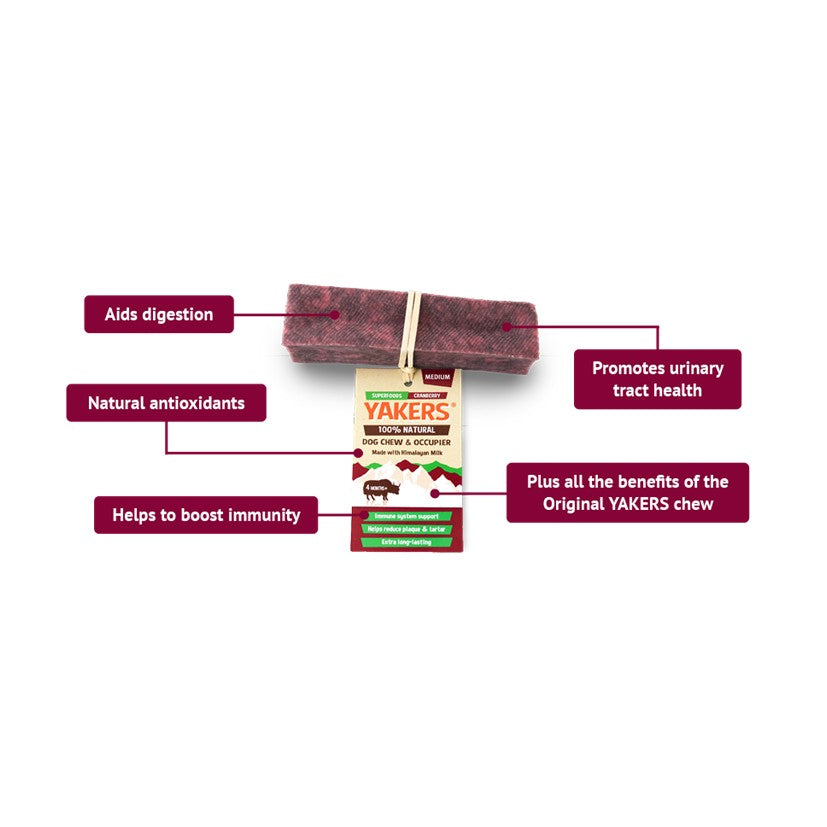 YAKERS Natural Dog Chew