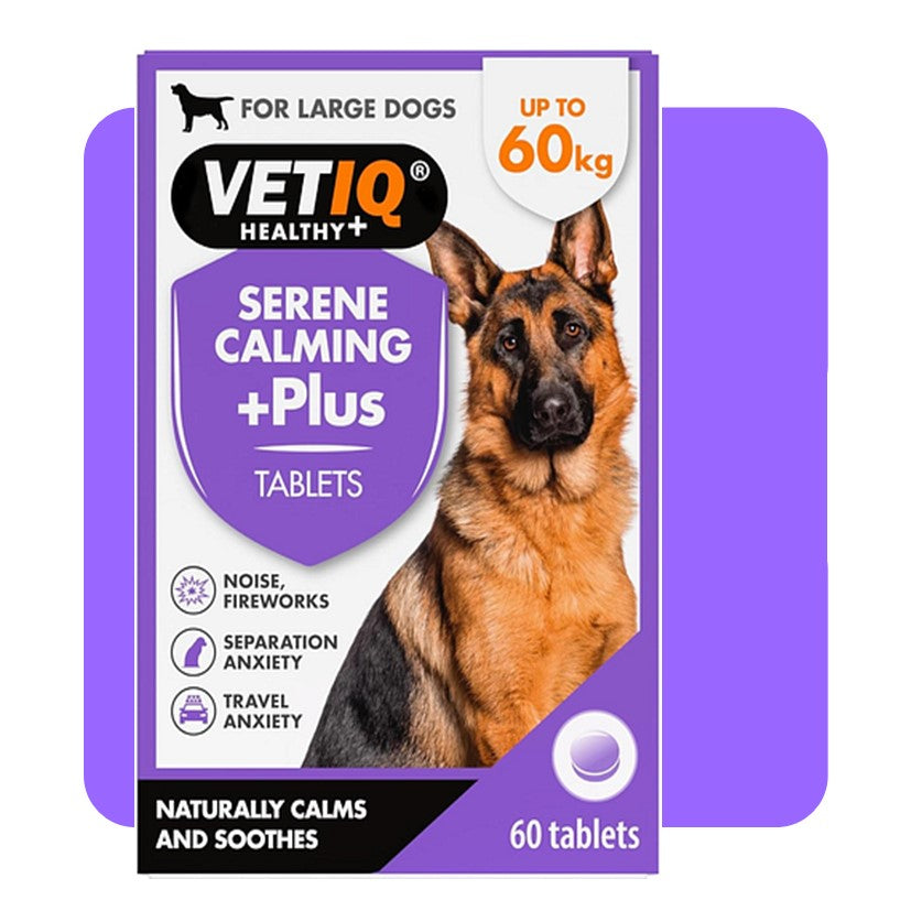 VETIQ Serene Calming Tablets +Plus