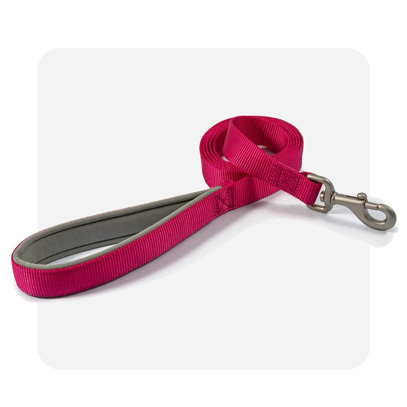 Ancol Viva Padded Lead Pink