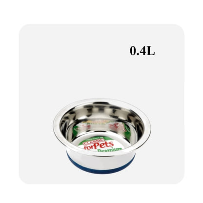 Classic Non Slip Stainless Steel Bowl