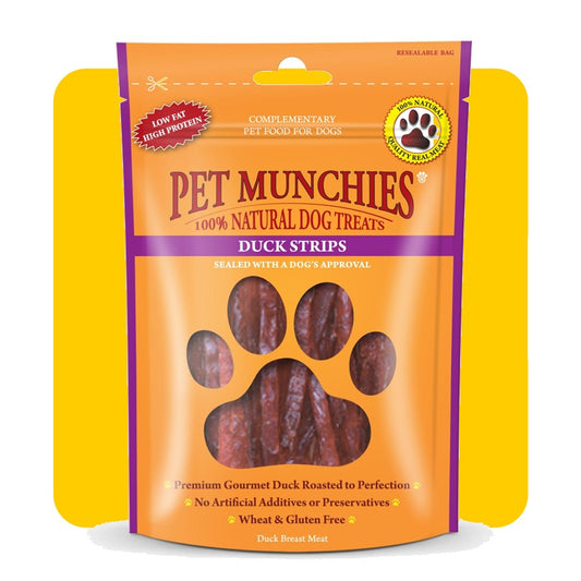 Pet Munchies Natural Duck Strips