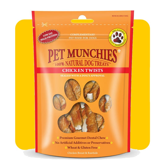 Pet Munchies Natural Chicken Twists