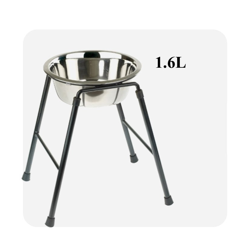 Classic High Dog Bowl Stand With 1 x 1600ml Bowl