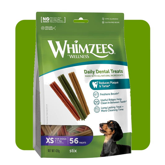 Whimzees Daily Dental Stix Dog Chews