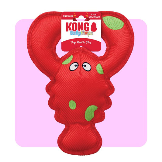 KONG Belly Flops Lobster