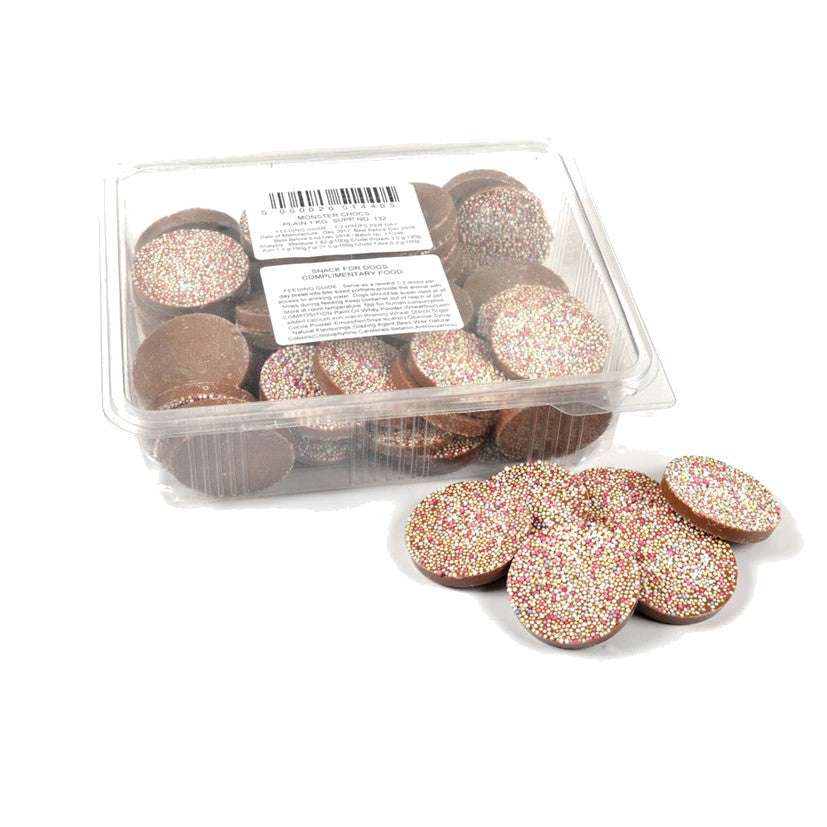 Monster Choc Chocolate Plain Disks - 1kg