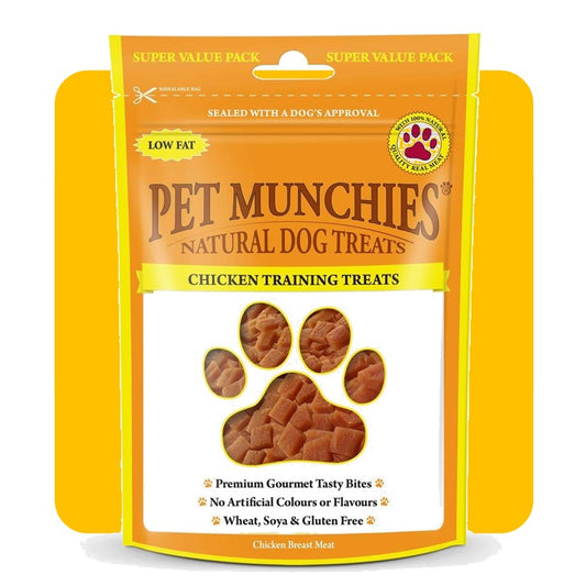 Pet Munchies Natural Chicken Training Treats - 150g