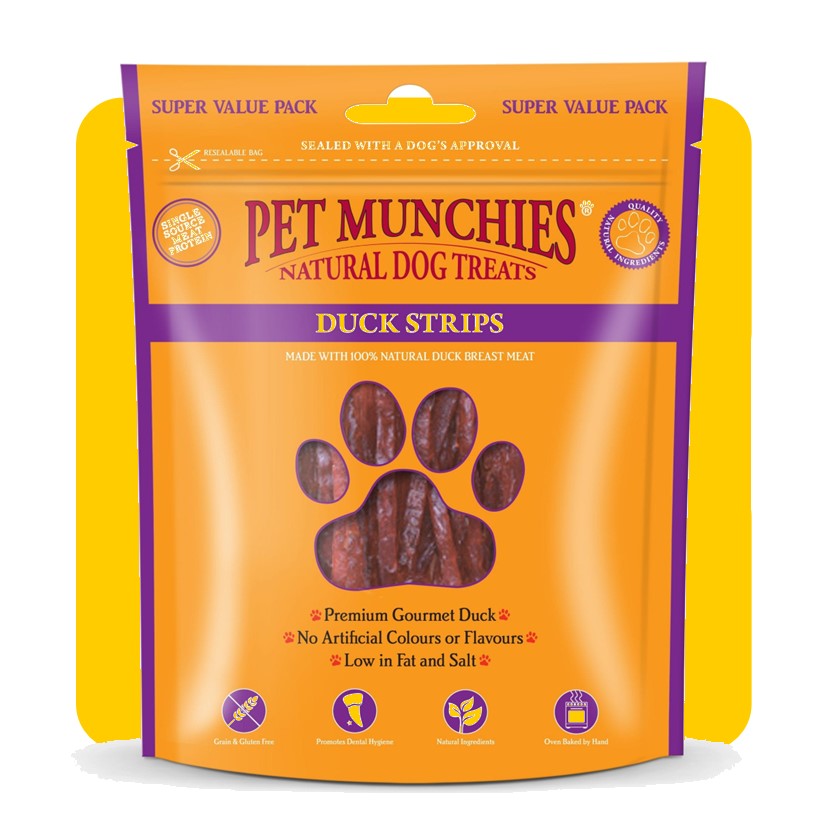 Pet Munchies Natural Duck Strips