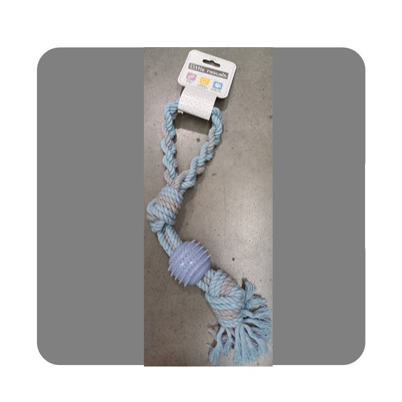 Happy Pet Rope & Ball Tugger