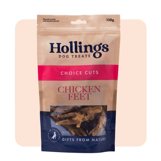 Hollings Chicken Feet - 100g