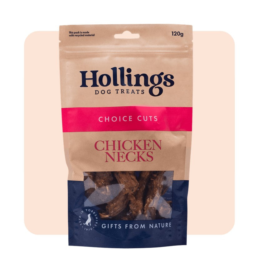 Hollings Chicken Necks - 120g