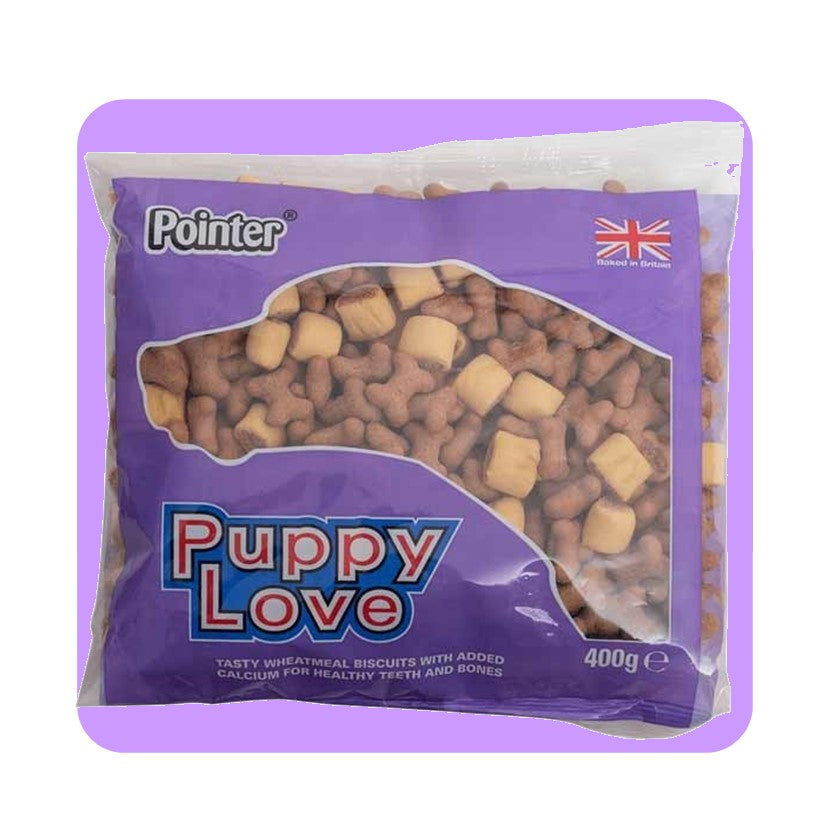 Pointer Puppy Love Biscuits - 400g